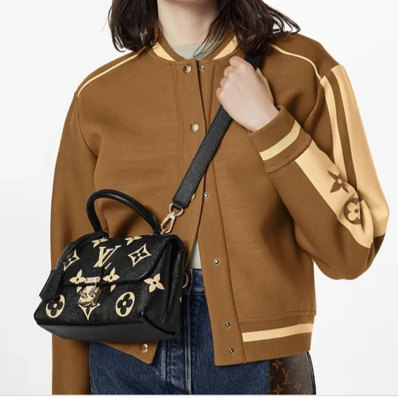 Louis Vuitton Empreinte Giant Madeline BB in Black Cream 🔁🤝 - Picture 2 of 12